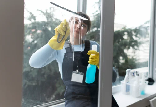 Nettoyage de vitres intérieures et extérieures à Coteaux du Lizon